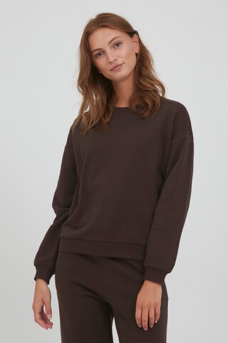 b.young - Sweatshirt em castanho: frente