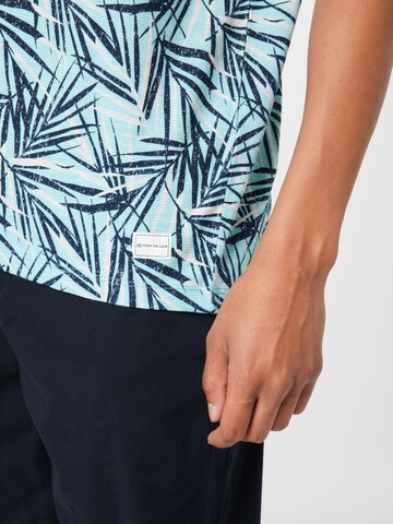 TOM TAILOR T-Shirt in Blau