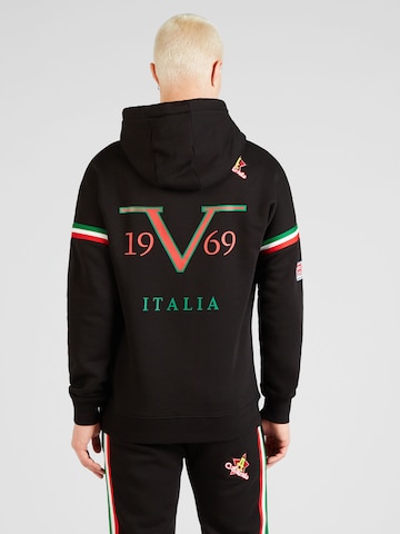19V69 ITALIA Sweatshirt 'Versace' i sort