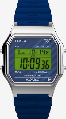 TIMEX Digitaluhr in Blau: predná strana