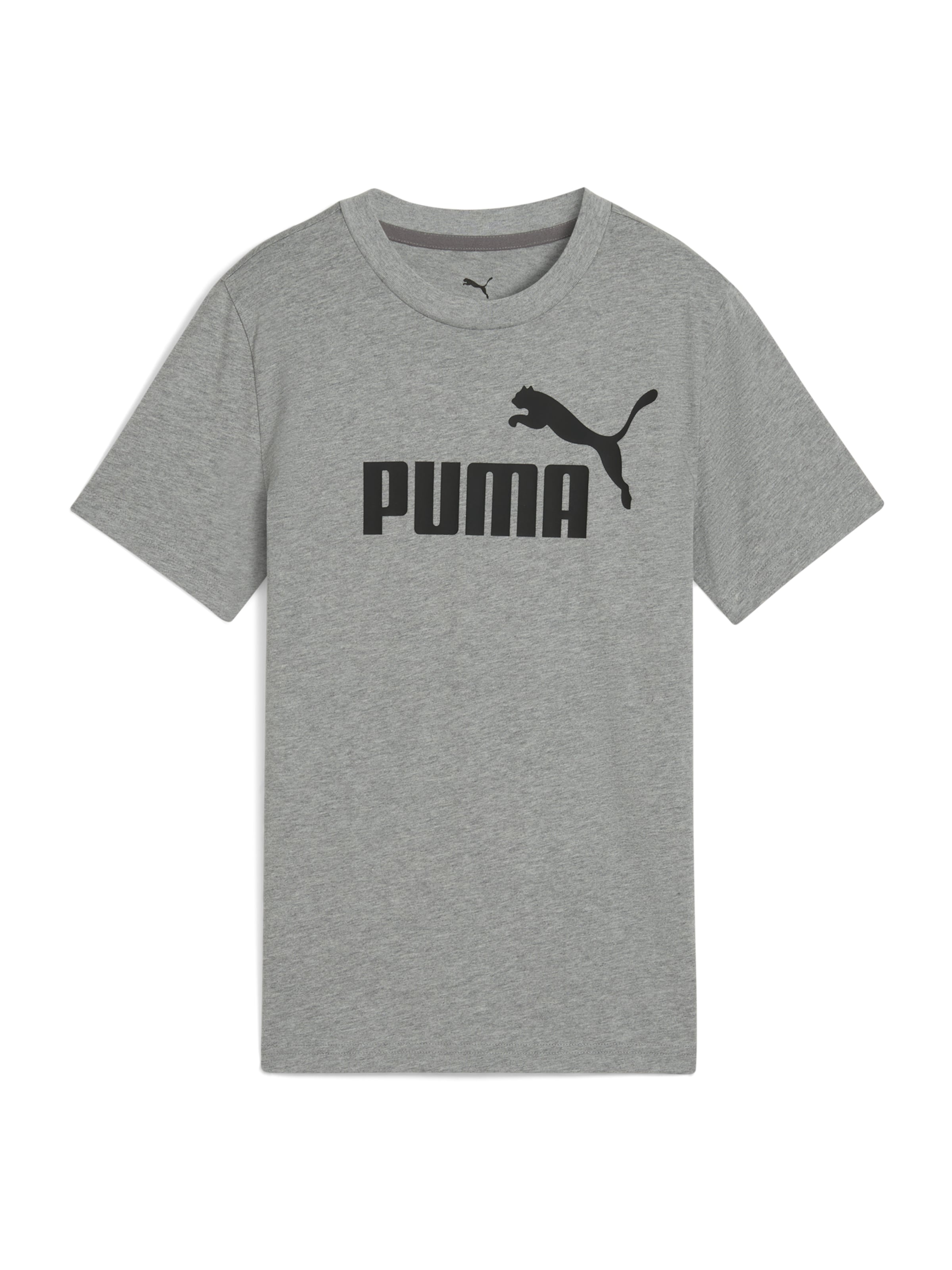 PUMA T-shirt 'ESS No. 1' i grå: framsida