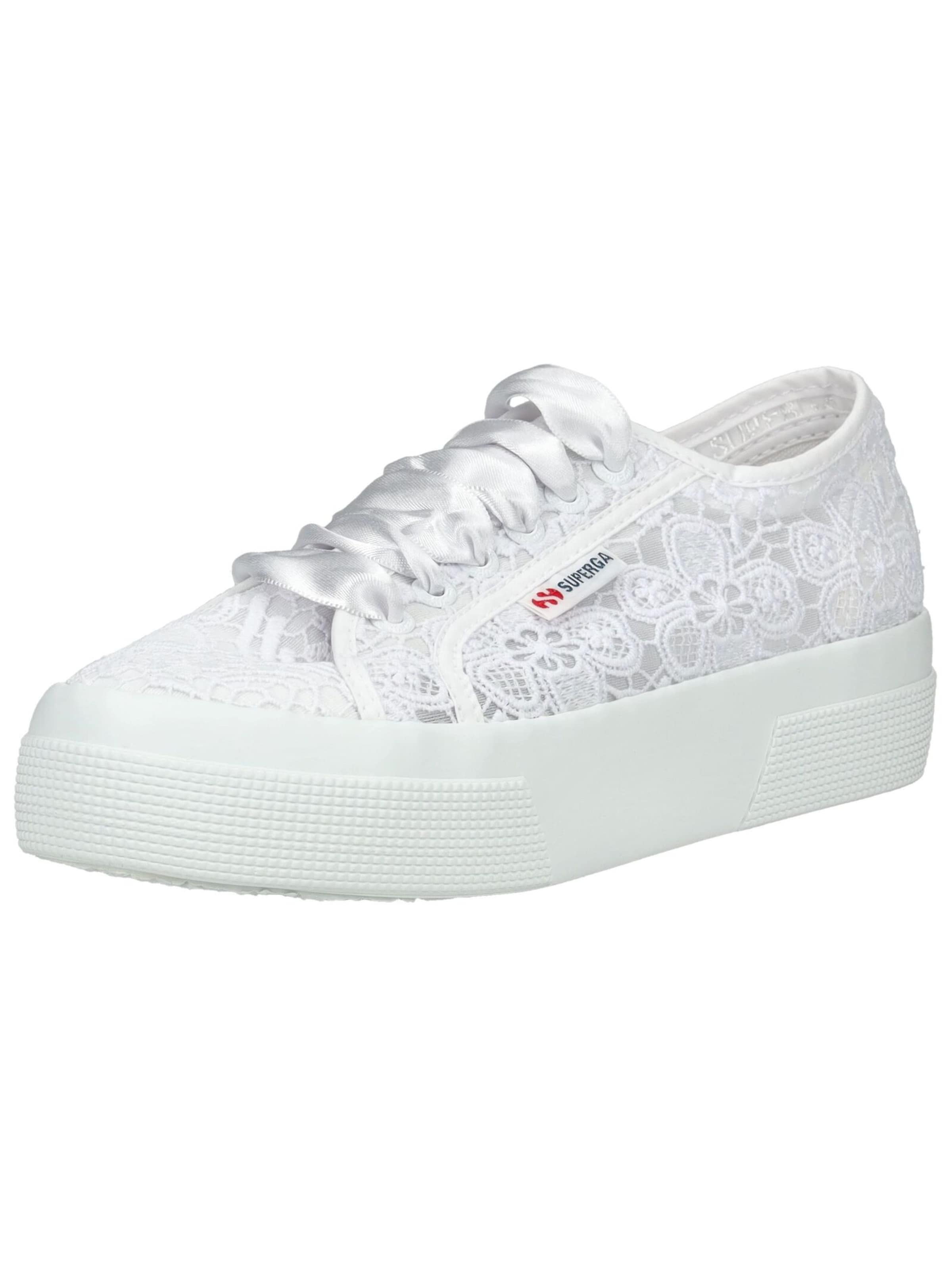 Sneaker bassa di SUPERGA in bianco: frontale