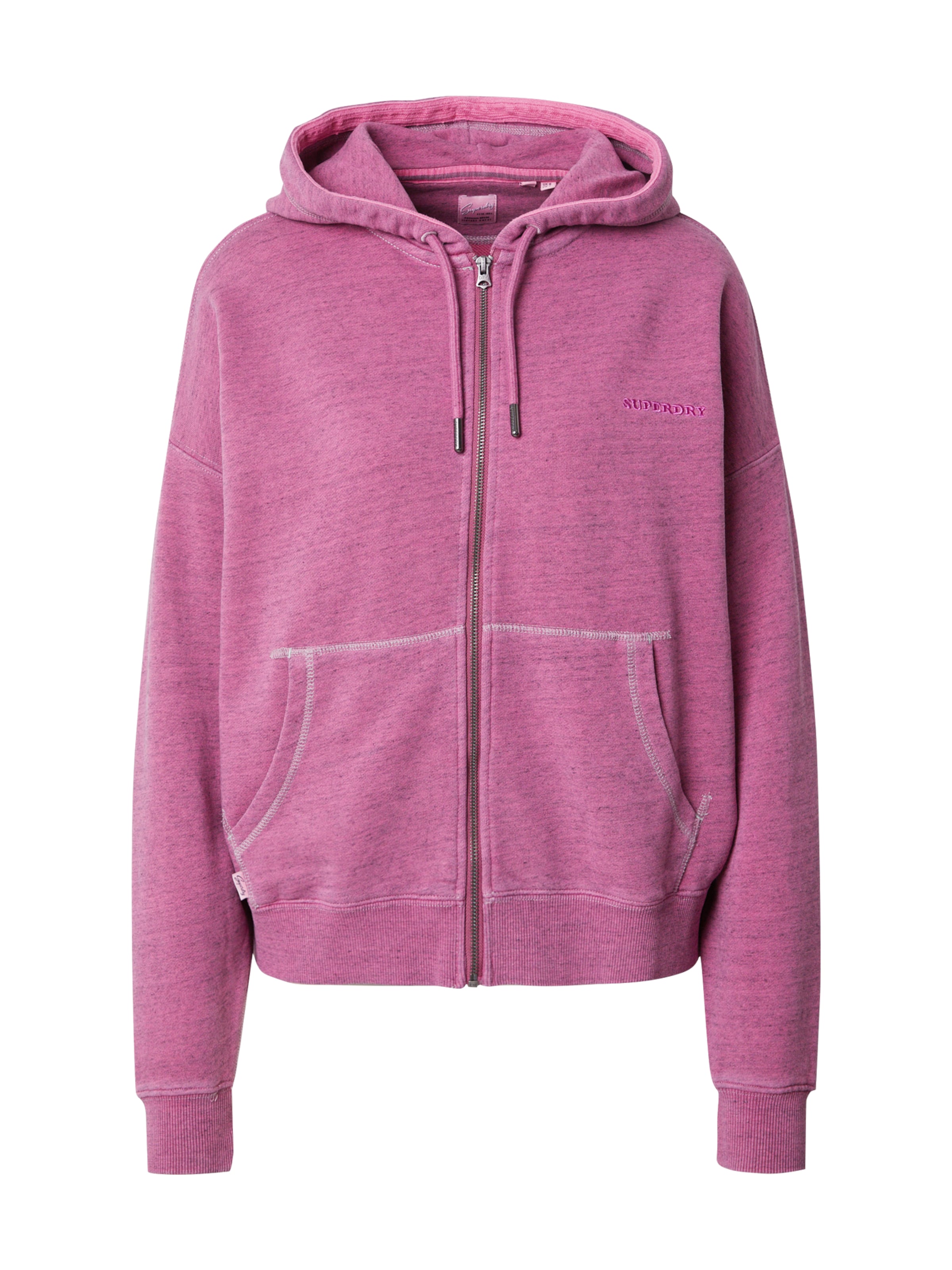 Superdry Sweatjakke 'Essential' i blå: forside