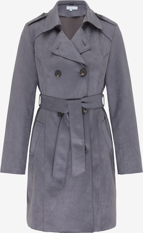 usha BLUE LABEL Between-seasons coat in Grey: front