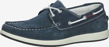 IMAC Moccasins in Blue: front