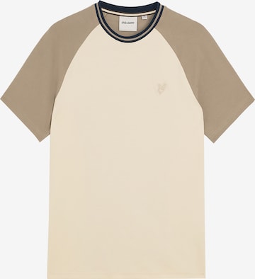 Lyle & Scott Shirt in Beige: voorkant