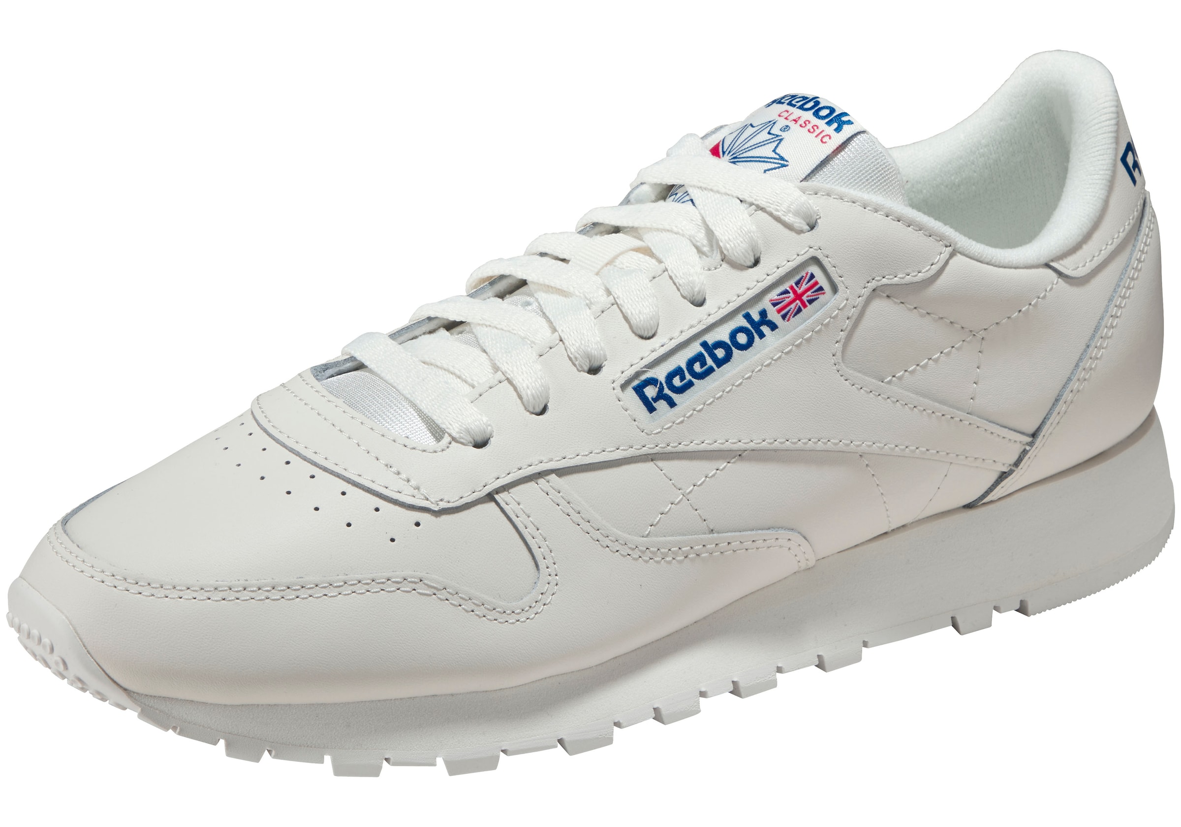 Sneaker bassa 'CLASSIC' di Reebok in bianco: frontale