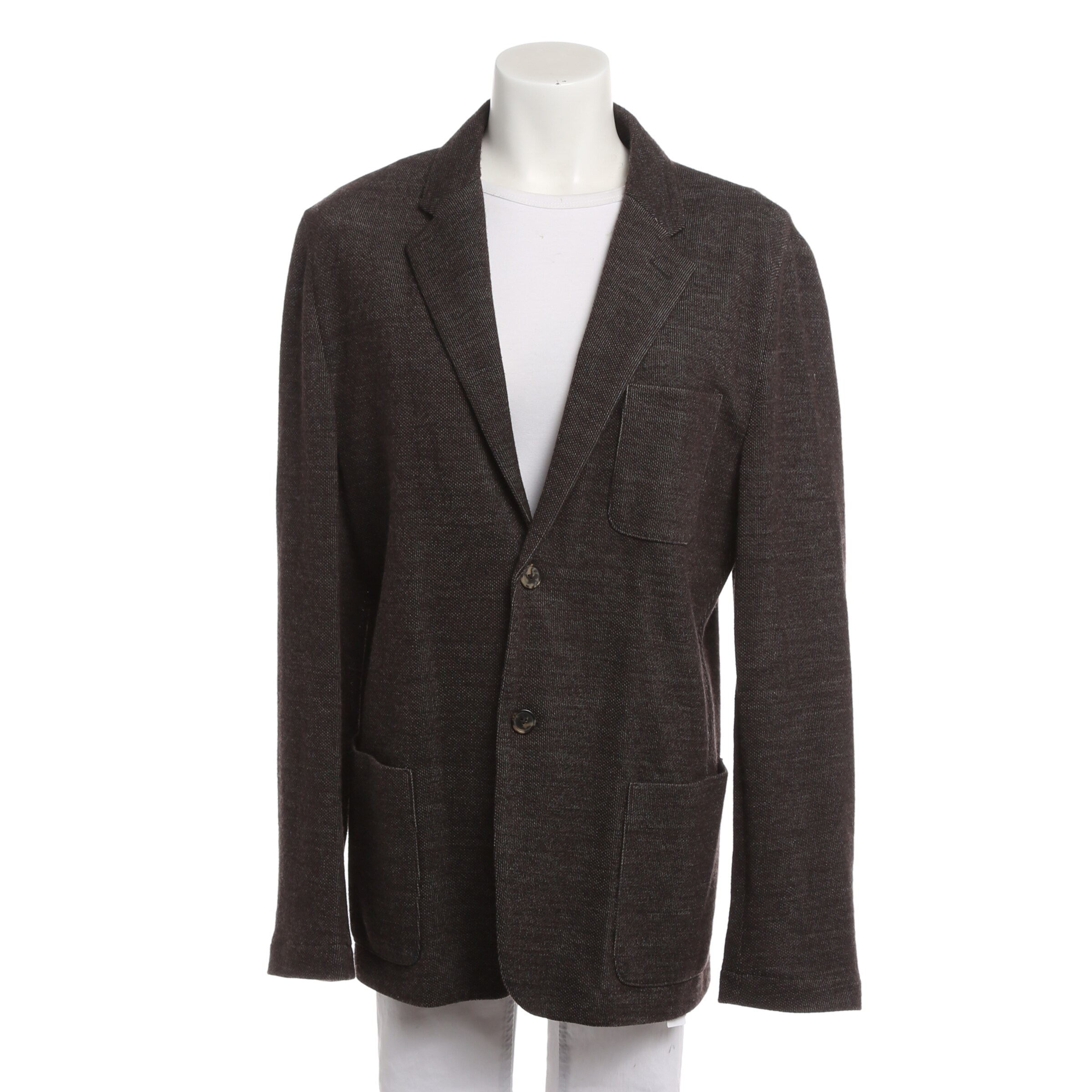 Van Laack Sakko M-L in Braun: Vorderseite