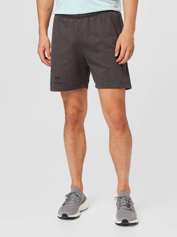 Hummel - regular Pantalón deportivo 'Offgrid' en gris: frente