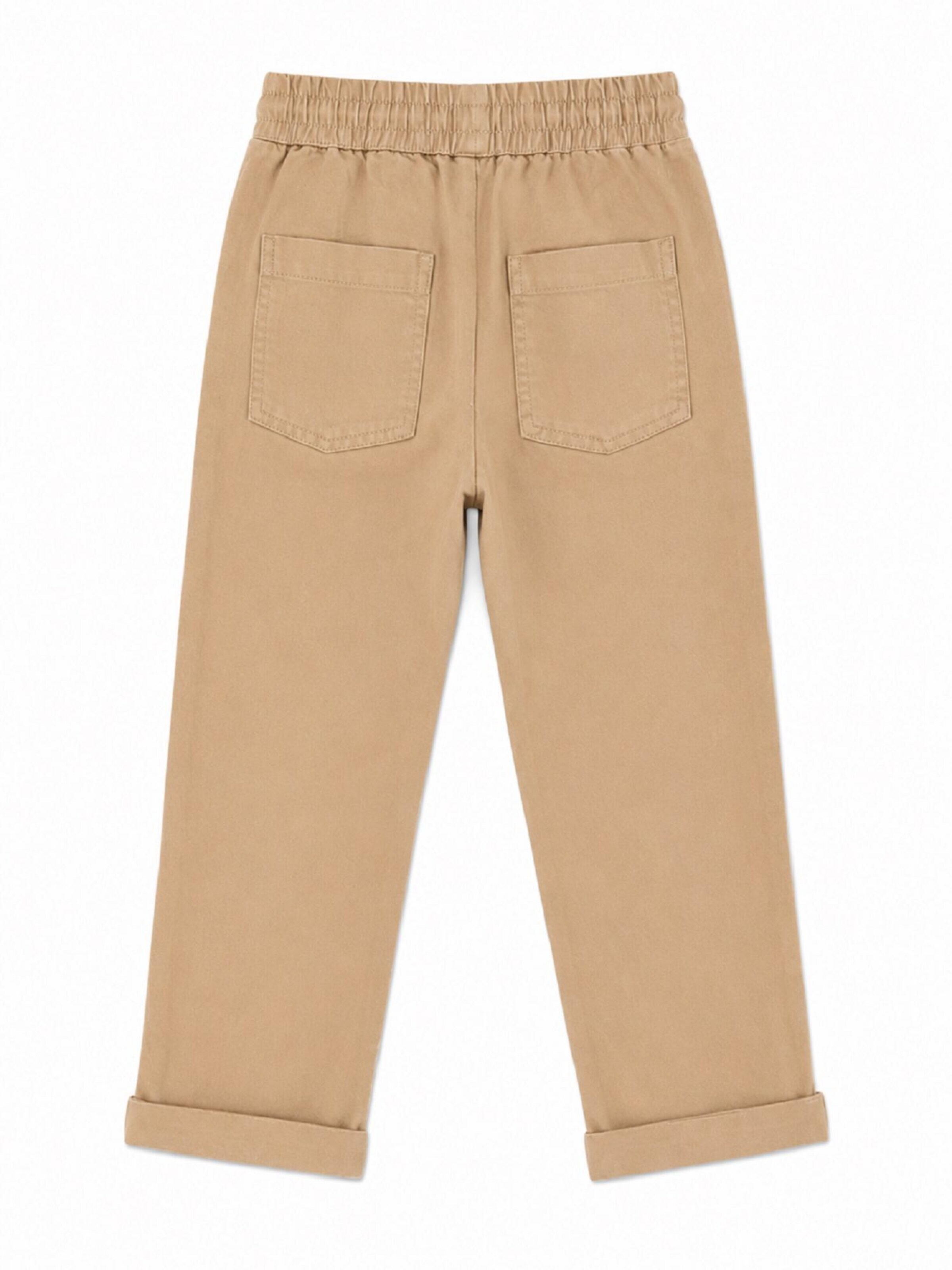Hust & Claire Regular Trousers 'HCThure' in Beige