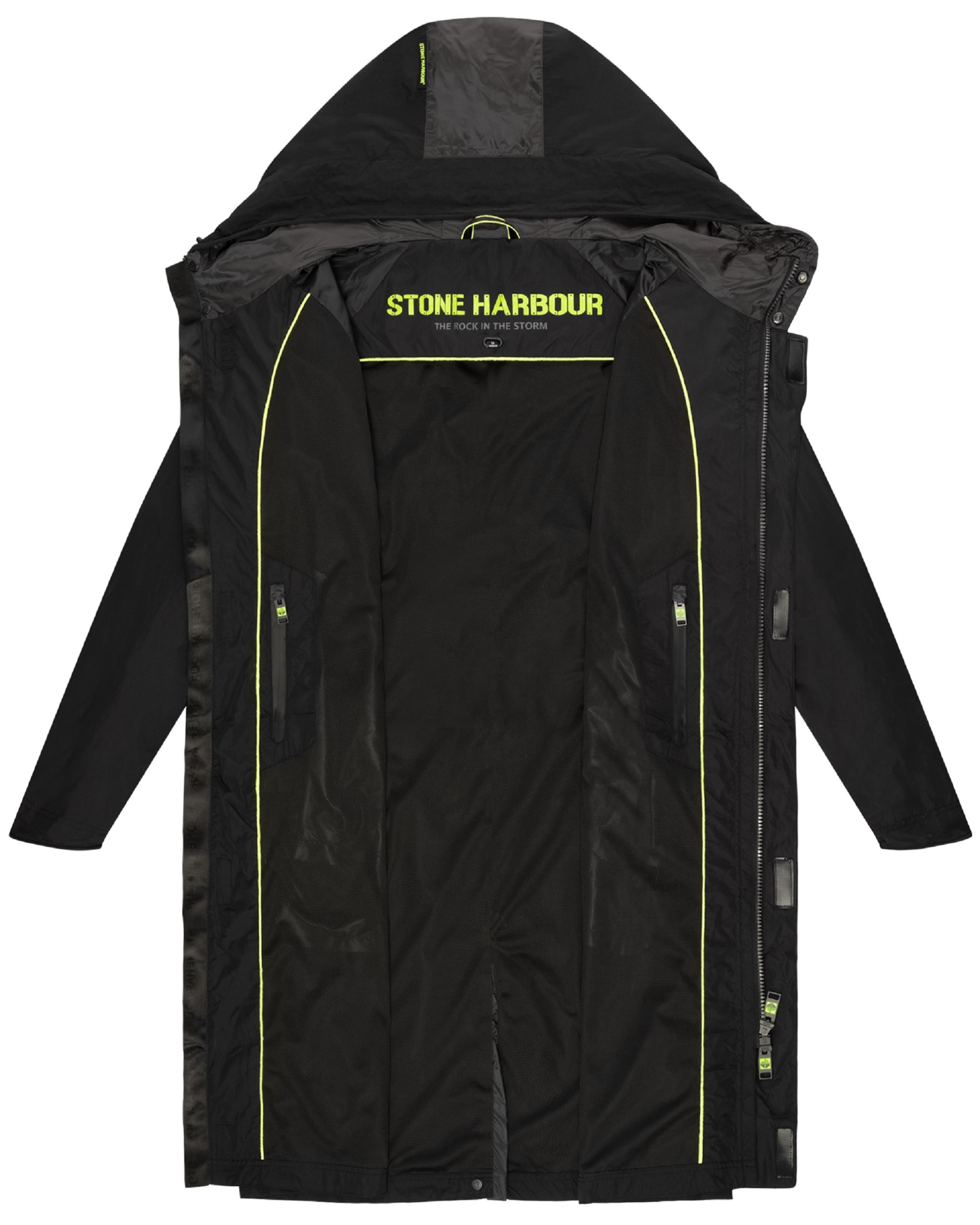 Cappotto di mezza stagione 'Zafaar' di STONE HARBOUR in nero