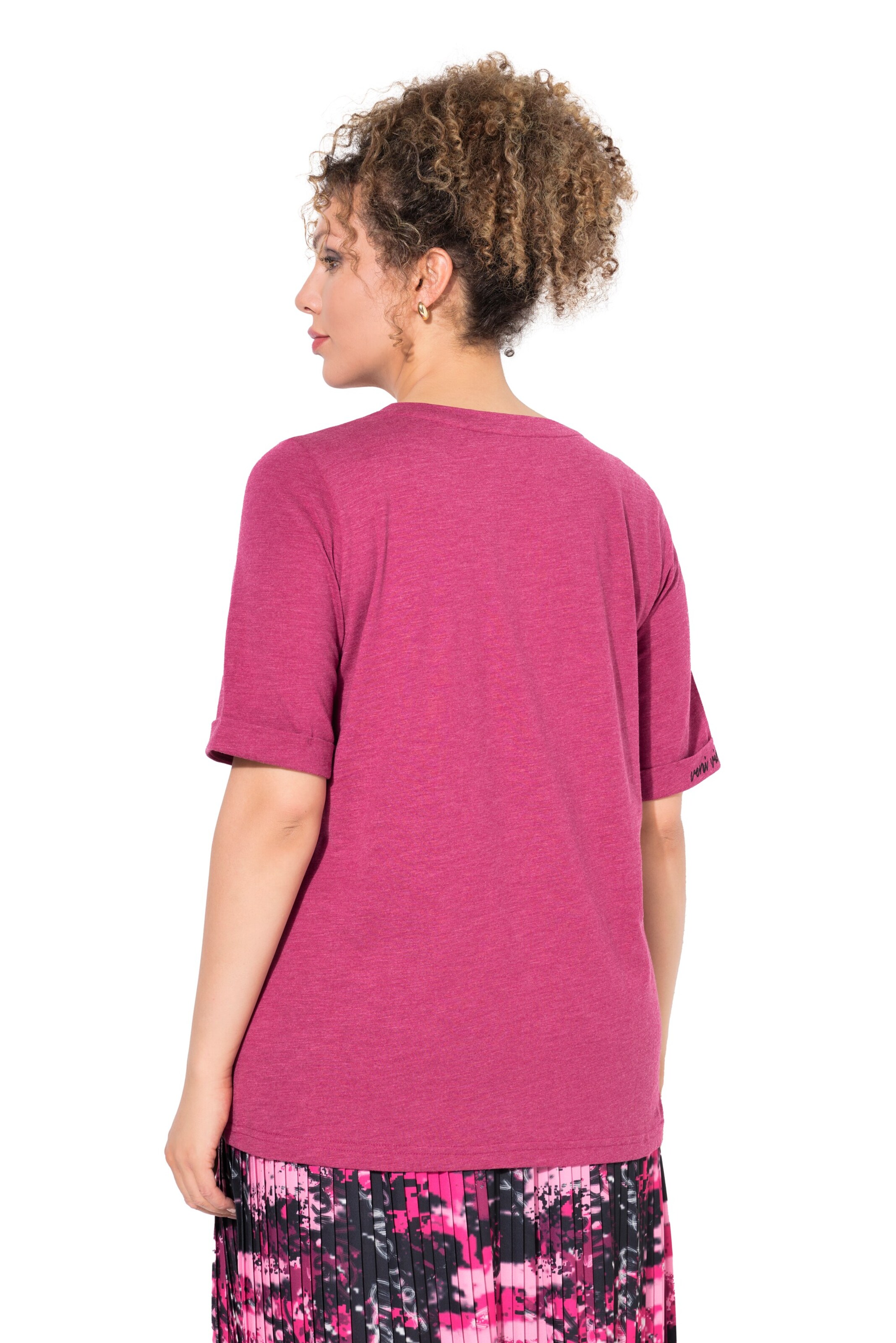 Ulla Popken Koszulka w kolorze różowy