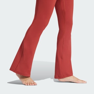 évasé Pantalon de sport 'All Me' ADIDAS PERFORMANCE en rouge