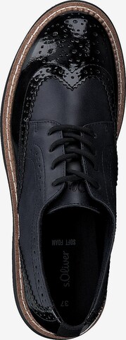 s.Oliver - Zapatos con cordón en azul