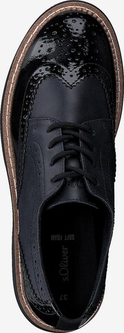 s.Oliver Lace-up shoe in Blue