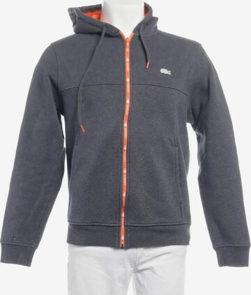 LACOSTE Sweatshirt & Zip-Up Hoodie in M in Grey: front