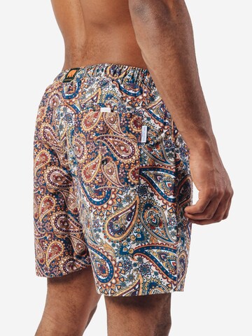 Shorts de bain ' PAISLEY SEAQUAL®YARN ' Trendsplant en bleu
