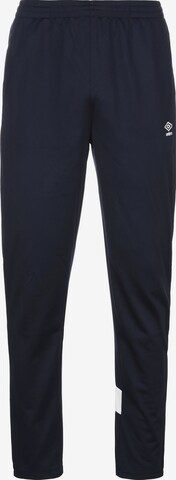 Regular Pantalon de sport UMBRO en bleu : devant