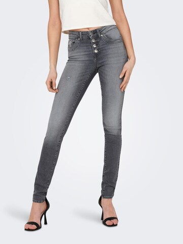 ONLY Skinny Jeans 'BLUSH' in Grau: Vorderseite