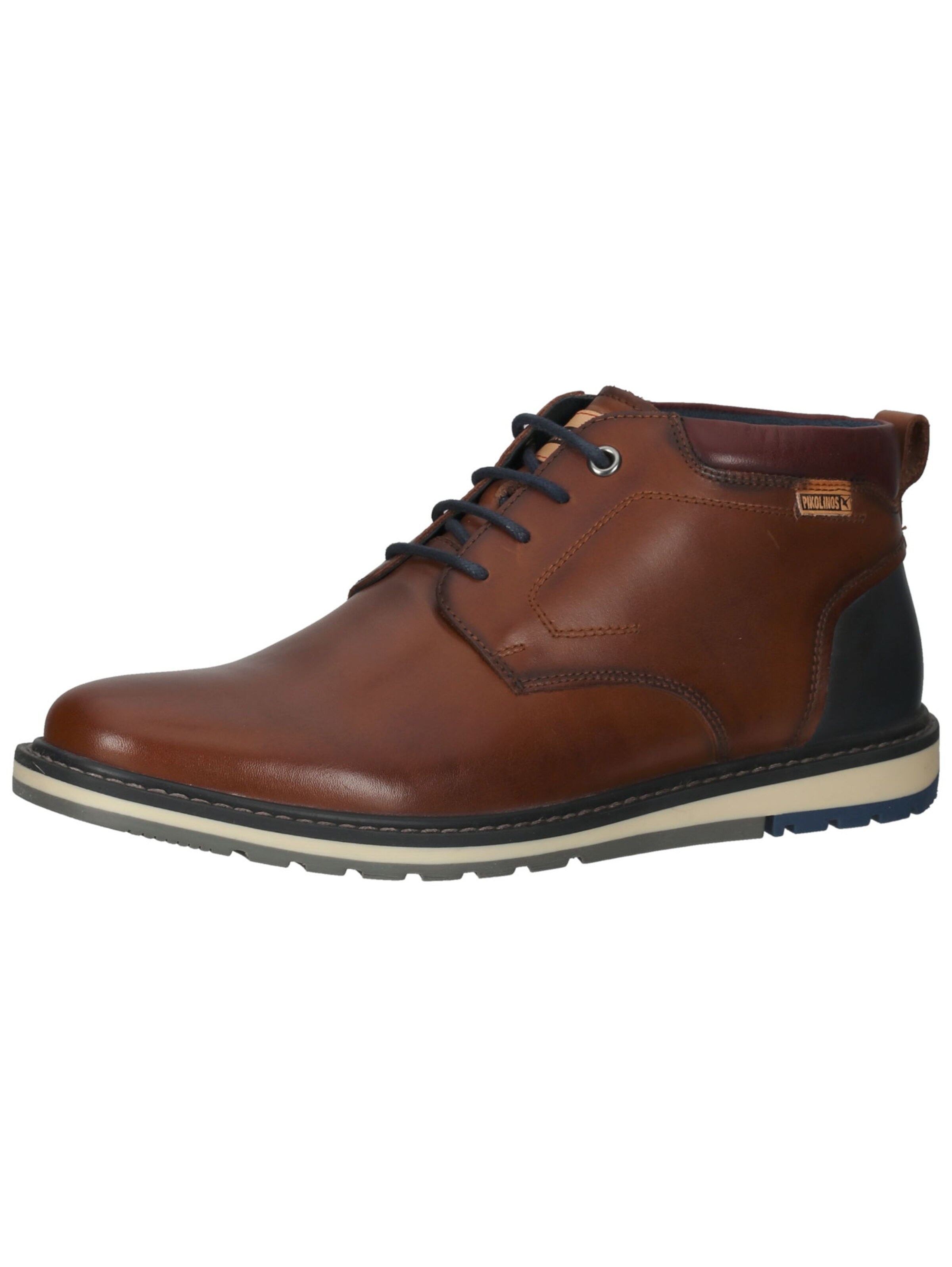 PIKOLINOS Lace-up boots 'Berna' in Brown: front