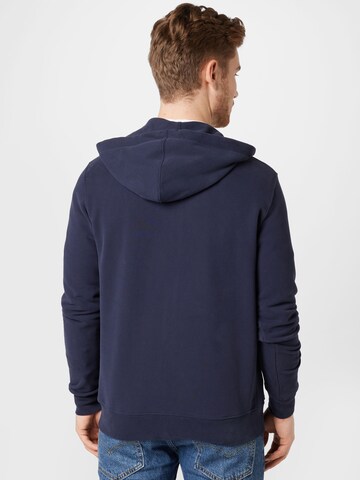 ARMEDANGELS Zip-Up Hoodie 'Gaaston' in Blue