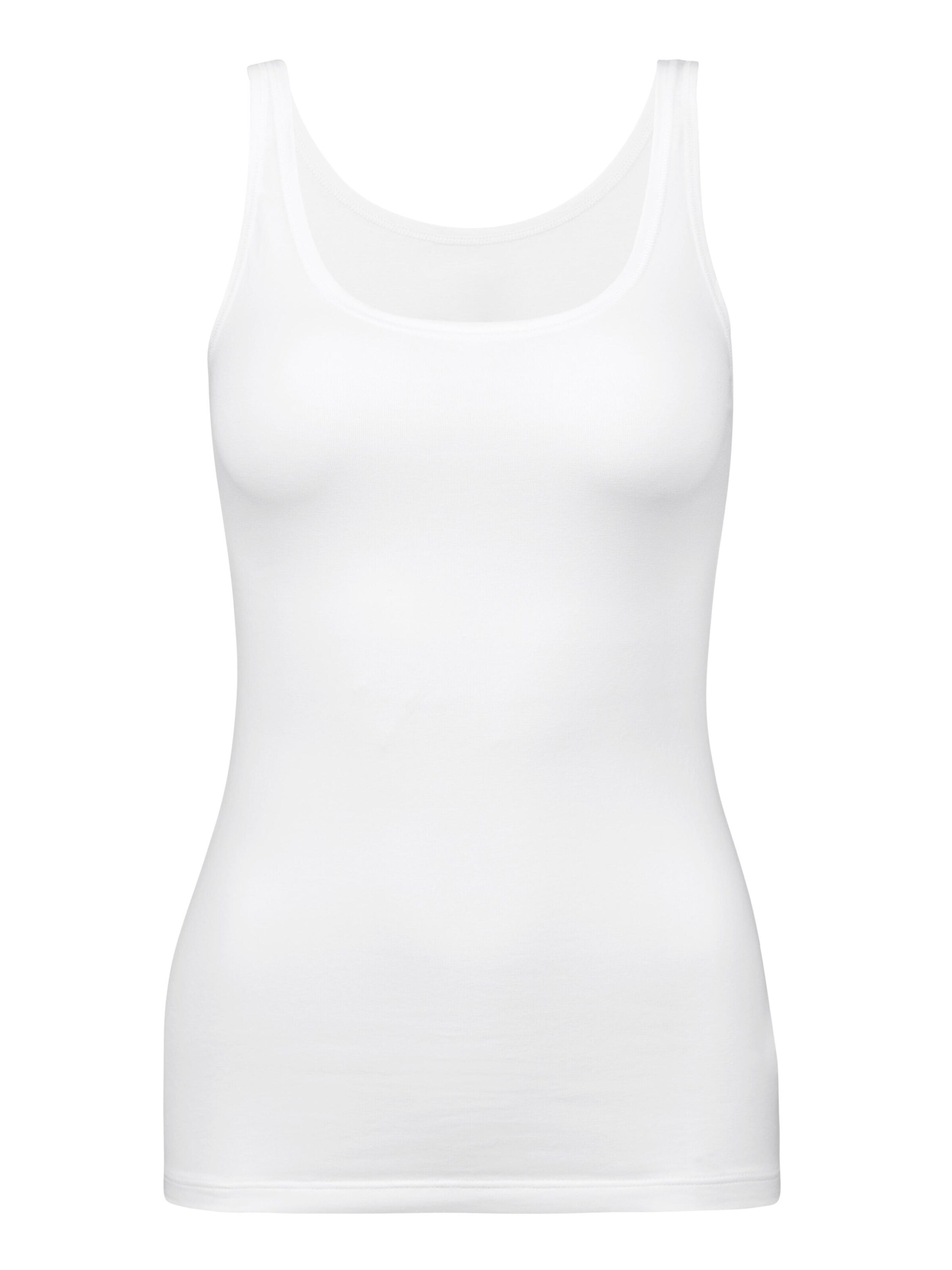 CALIDA Unterhemd 'Natural Comfort'‌‌‌ in Weiß: Vorderseite