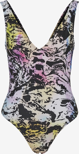 Urban Classics Badeanzug in mischfarben / schwarz, Produktansicht