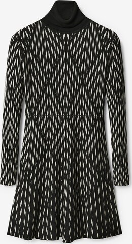 Desigual Pletené šaty - Čierna: predná strana