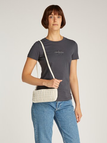 Calvin Klein Jeans Õlakott, värv beež