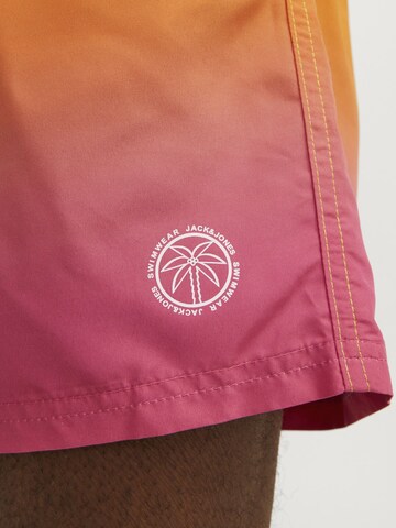 JACK & JONES - Bermudas 'Fiji' en naranja