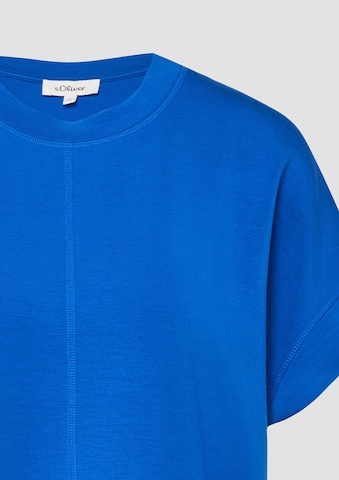 Sweat-shirt s.Oliver en bleu