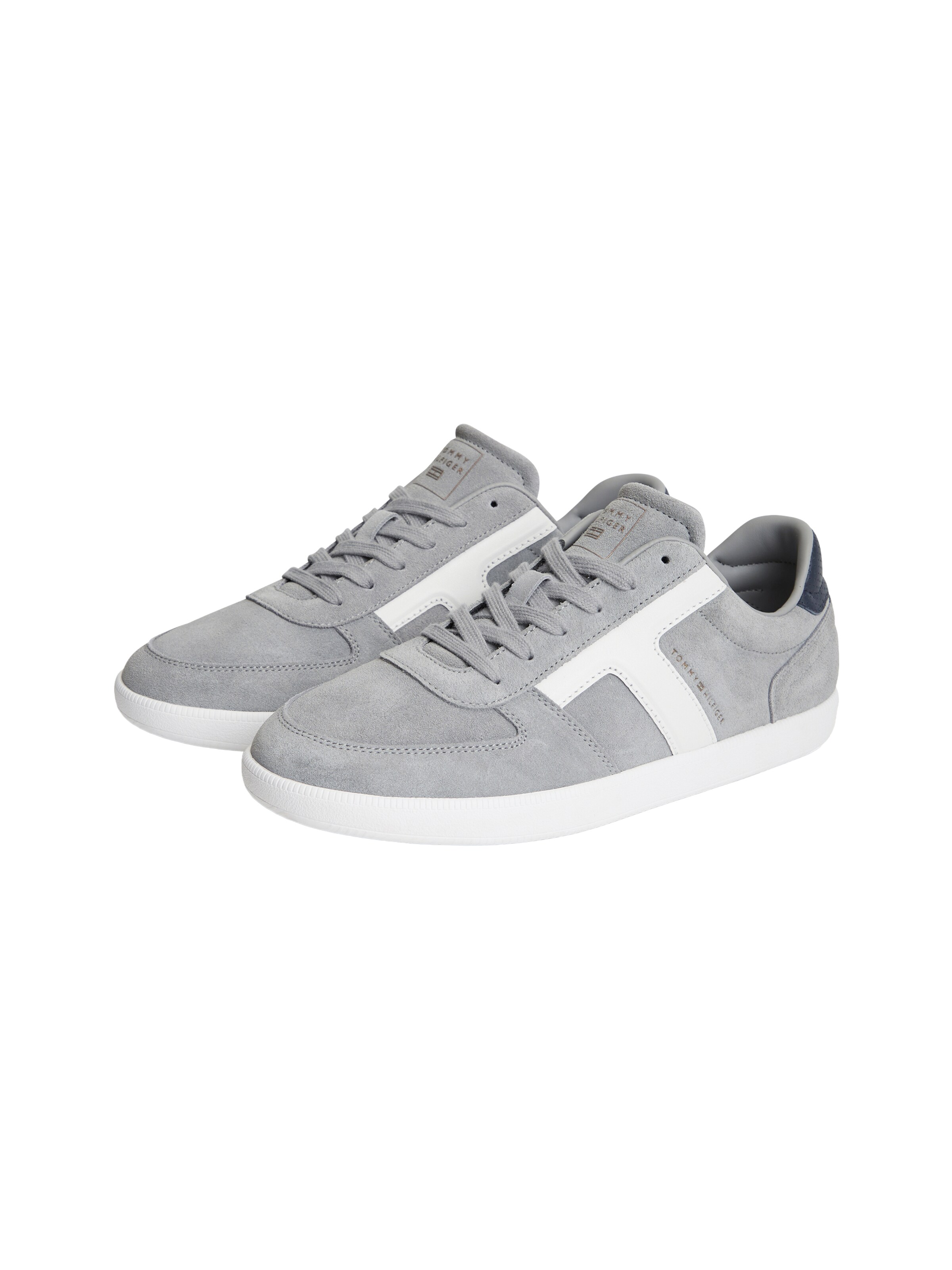 Baskets basses 'TRIBECA' TOMMY HILFIGER en gris : devant