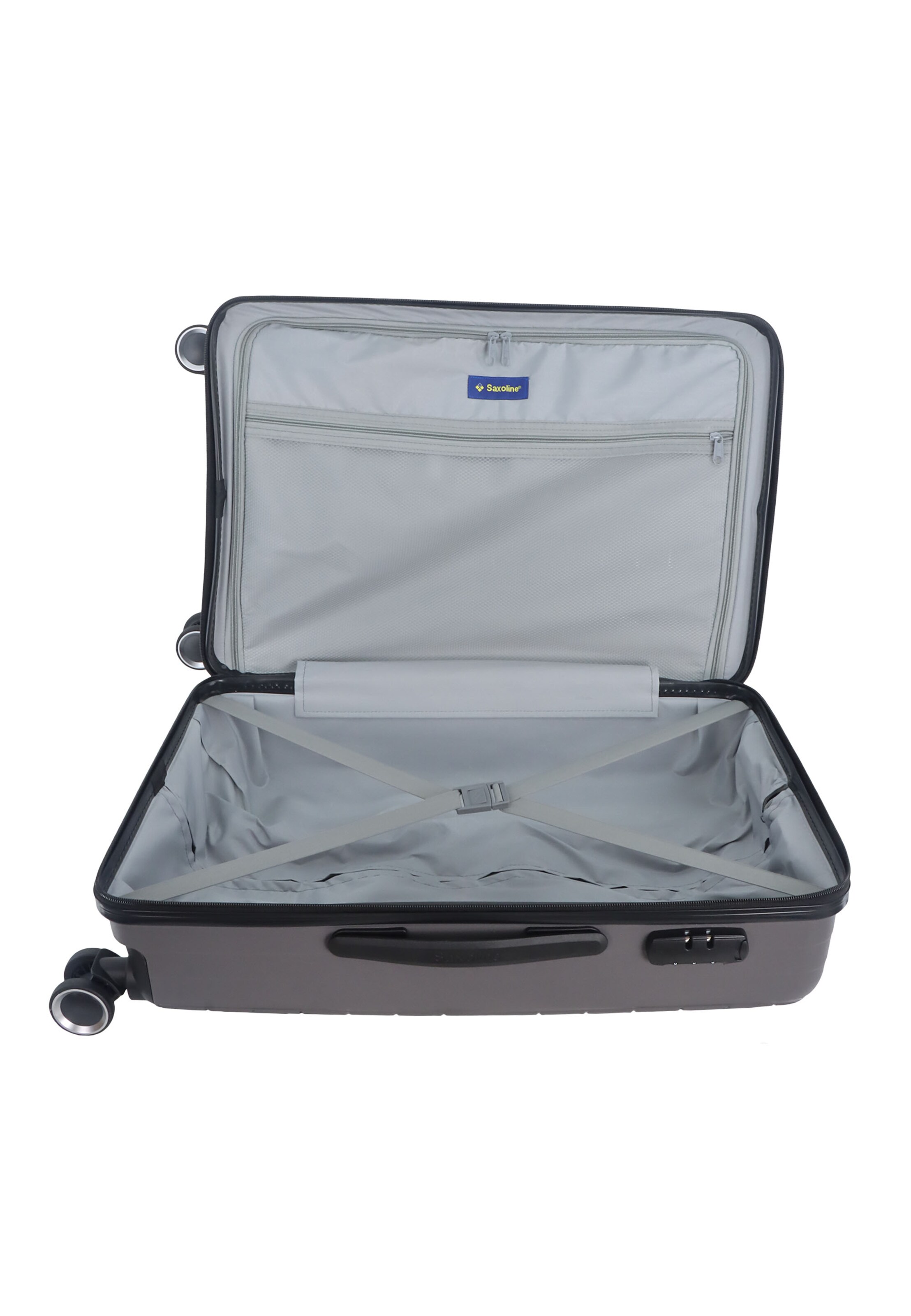 Saxoline Suitcase 'Fiesta' in Grey