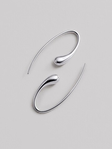 Boucles d'oreilles 'DROP' REYTEL en argent