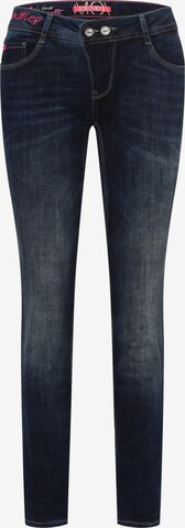 STREET ONE Slimfit Jeans 'Jane' in Blau: predná strana