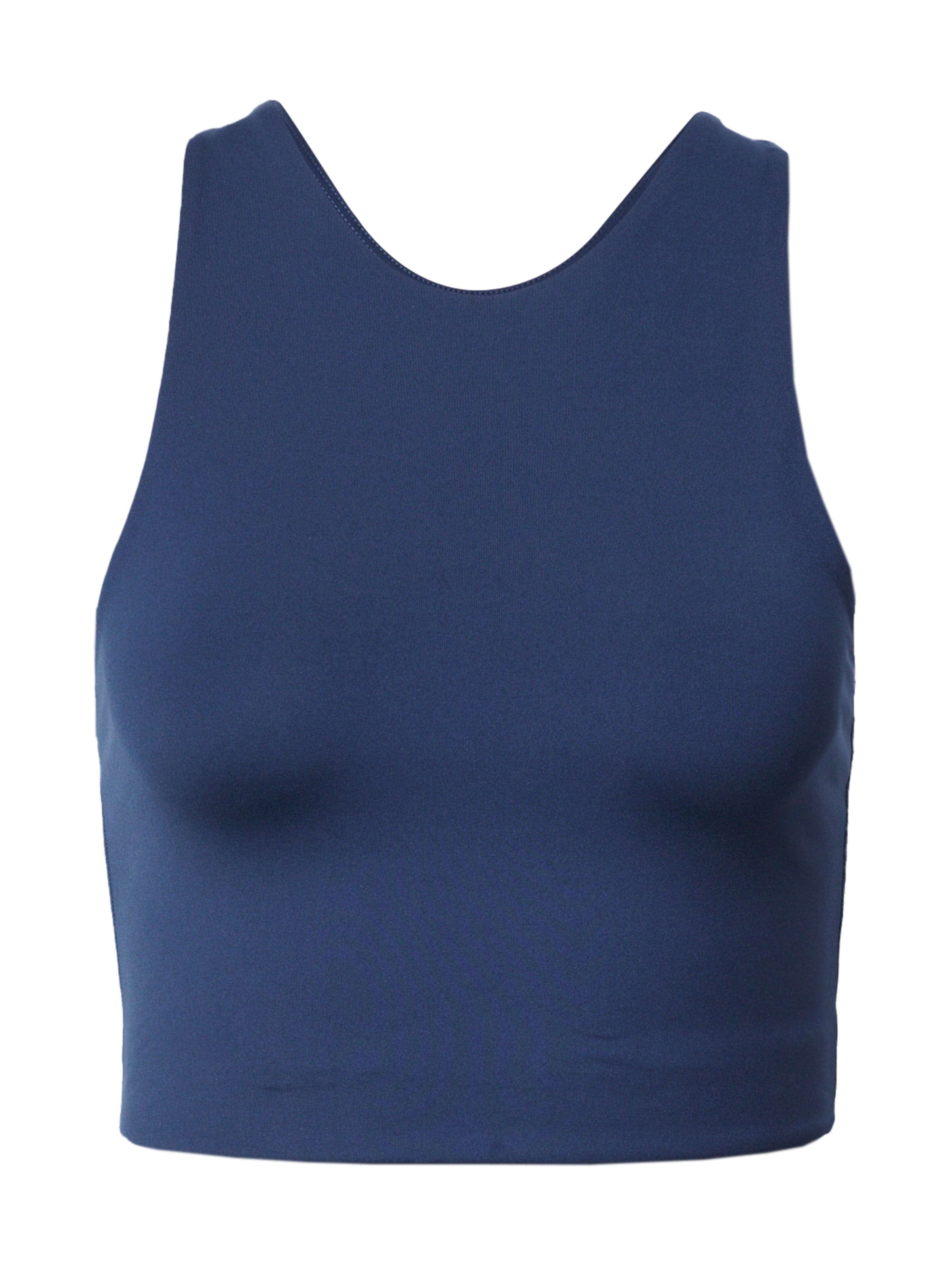 zils Girlfriend Collective Bezvīļu Sporta krūšturis 'DYLAN': no priekšpuses