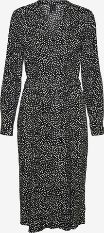 Robe-chemise VERO MODA en noir : devant