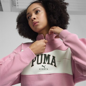 PUMA Sweatshirt 'Squad' in Pink