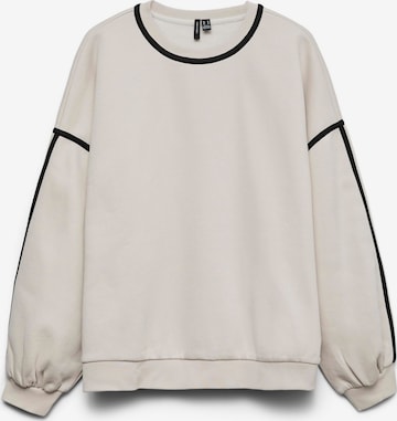 VERO MODA Sweatshirt 'VMShirley' in Wit: voorkant