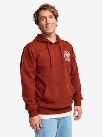 BILLABONG Sweatshirt 'Foundation' in Rot