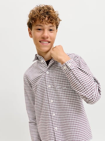 Jack & Jones Junior Regular Fit Skjorte 'JORFREDERIKSBERG' i brun