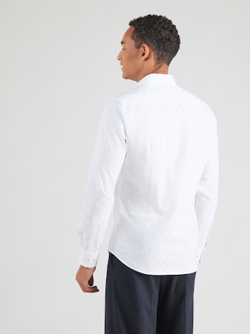 JOOP! Slim fit Πουκάμισο 'JSH-258Pierce3' σε λευκό