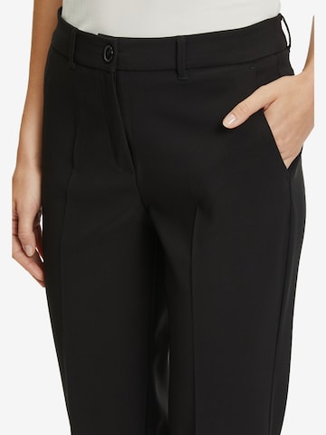 Betty Barclay Regular Pleated Pants 'Nele' in Black