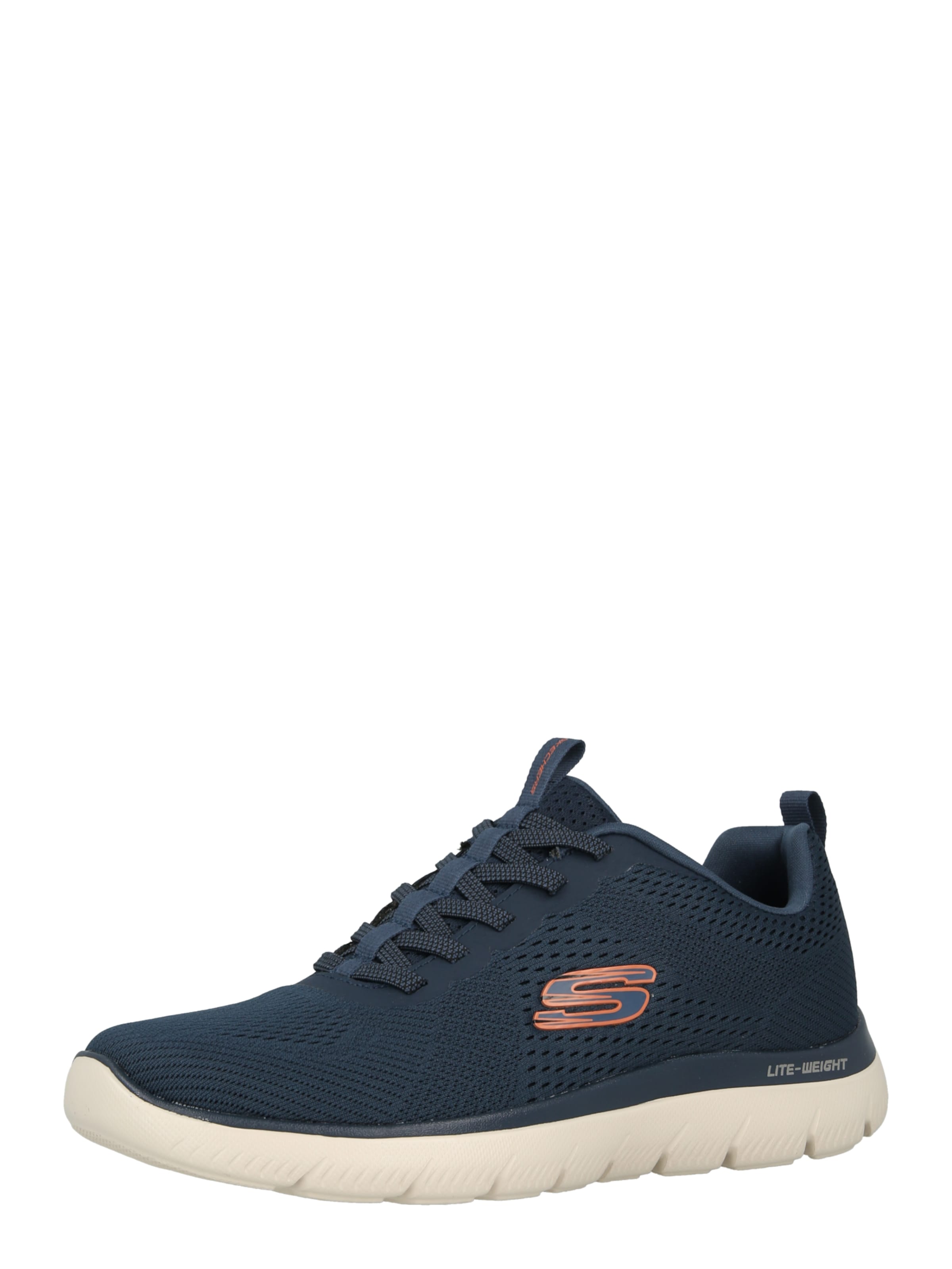 SKECHERS Sneakers laag 'SUMMITS - ECKLER' in Blauw: voorkant