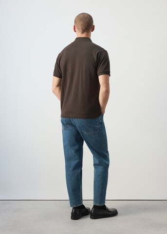 Tricou 'REA' de la MANGO MAN pe maro