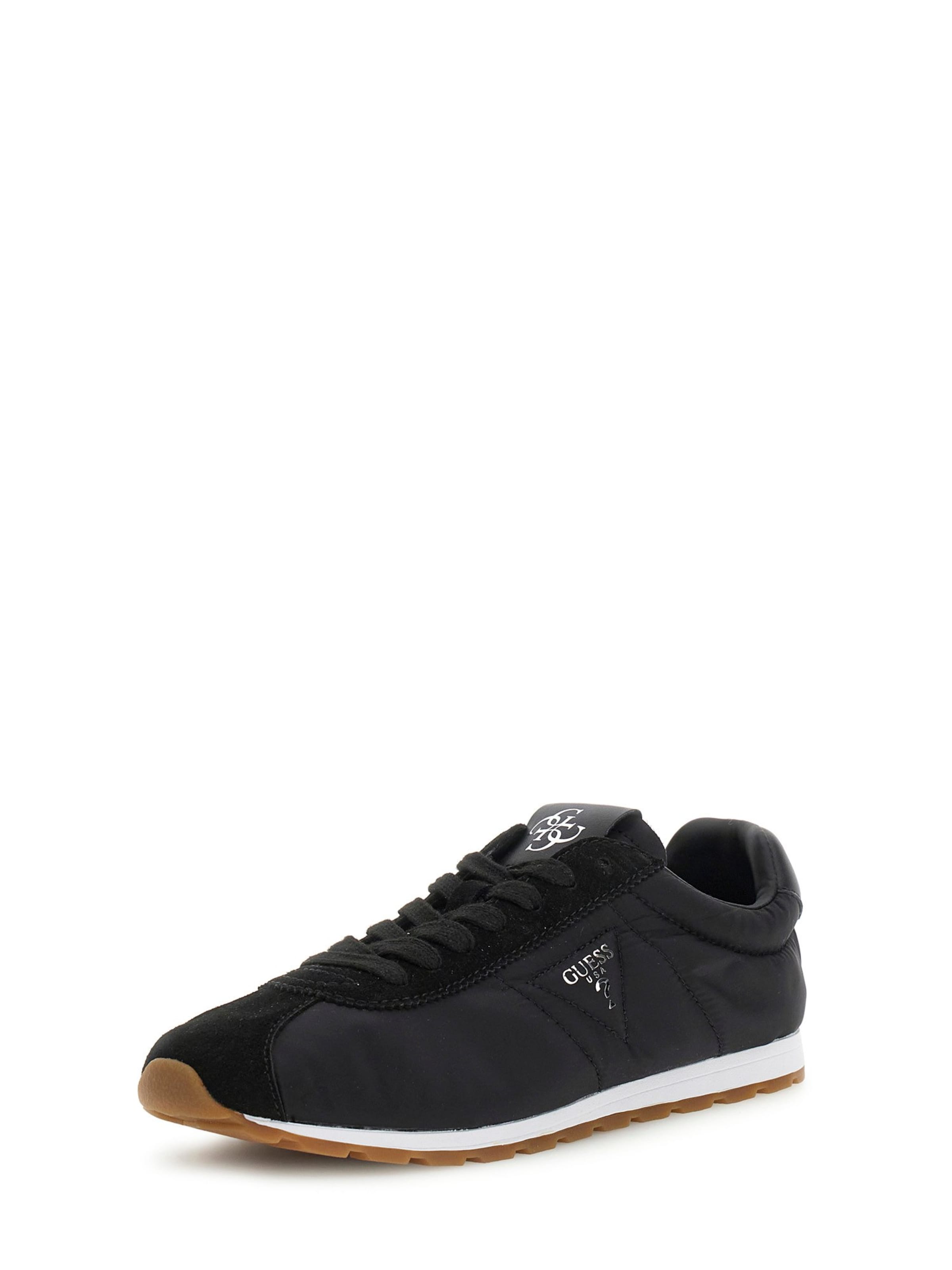 GUESS Matalavartiset tennarit 'TIAH' värissä musta: etupuoli