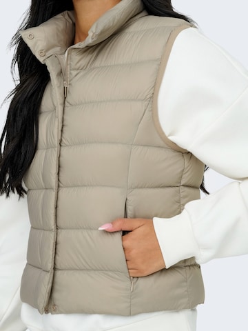 Gilet 'ONLRUBY' di ONLY in grigio