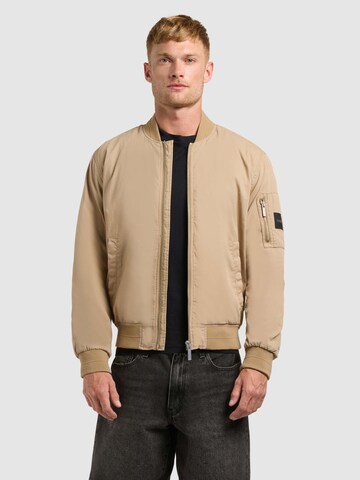 Veste mi-saison 'Tawas' khujo en beige : devant