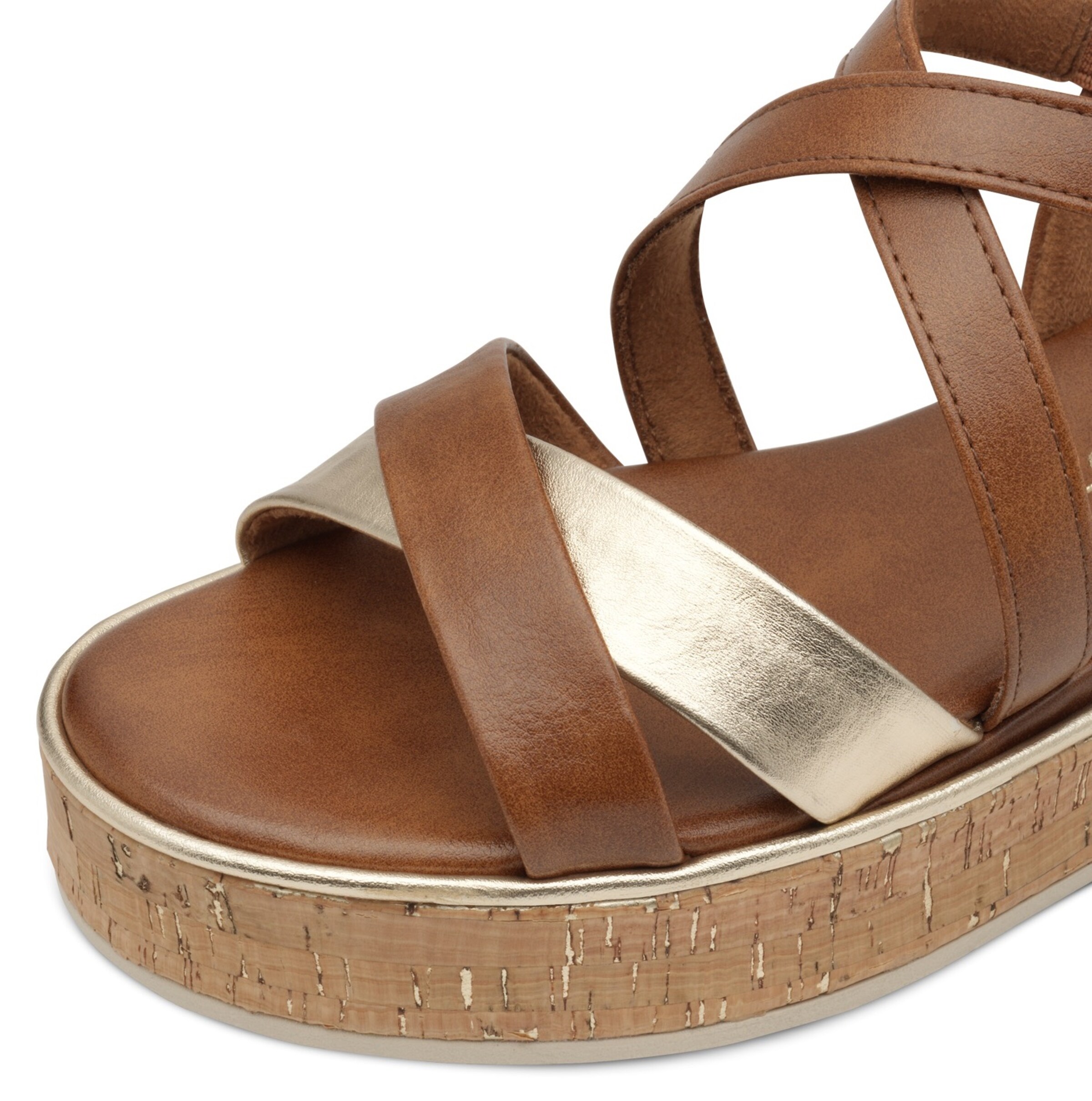 MARCO TOZZI Sandals in Brown