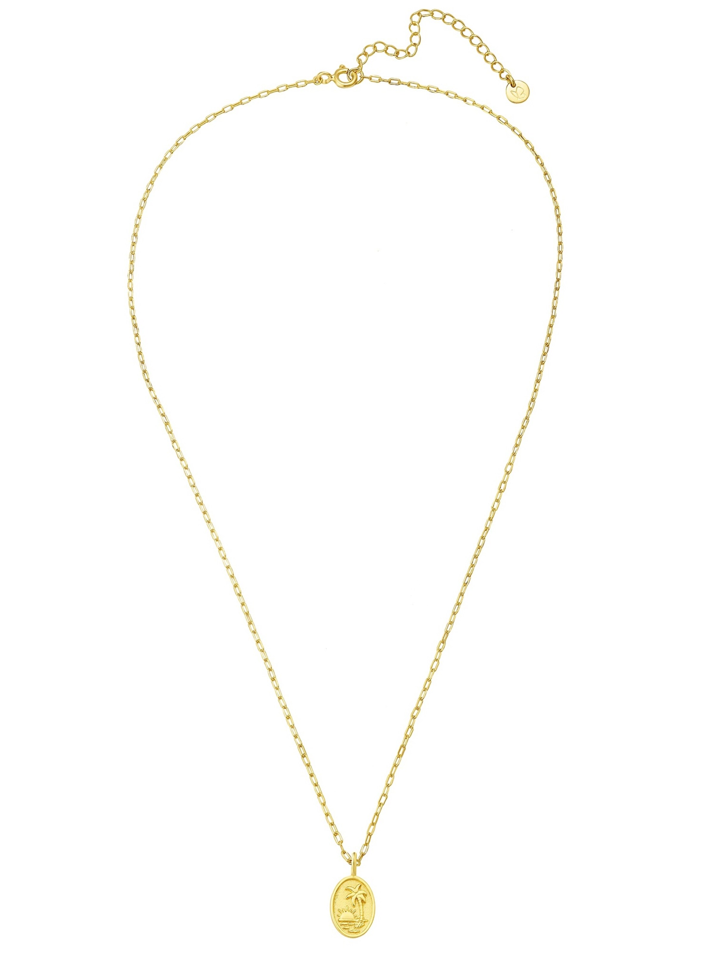 Glanzstücke München Ketting in Goud: voorkant